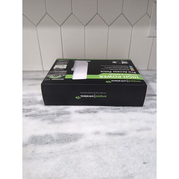 Amped AP600EX, Pro Wireless Access Point, 1.5 Mi Range 600mW Wireless Networking - Picture 5 of 7